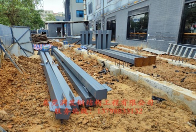 惠州水口多層鋼結(jié)構(gòu)工程實例